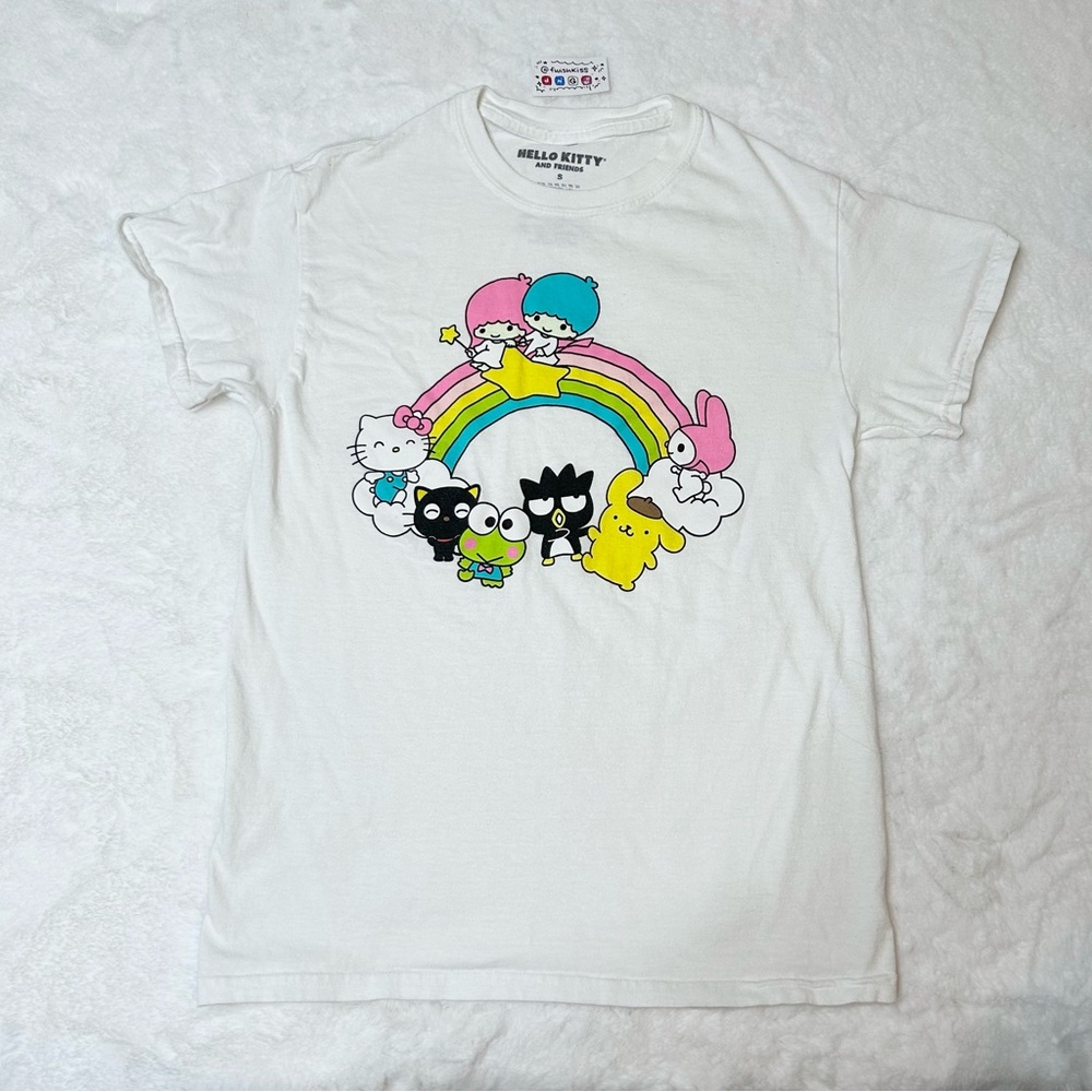 Hello Kitty Kids T-Shirt with Colorful Character Design